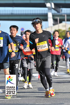 大阪マラソン2012を完走